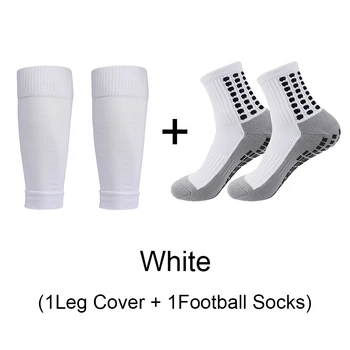 1 Készlet Minőségi Futball Lábát Borító csúszásgátló Zokni Shin Őrök Foci, Tenisz, Kosárlabda Sport Lábát Borító