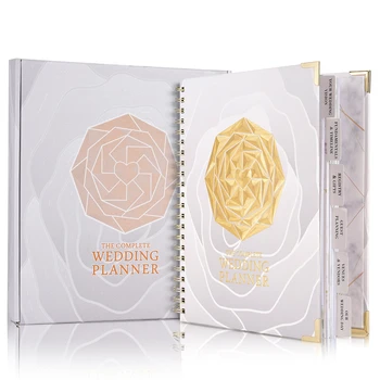 Esküvőszervező Notebook Szervező Keménytáblás Menyasszonyi Tervezés, Költségvetés Tervező Párok Az Esküvő Könyv Szerelem Szemtanú Naplója