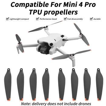 Drón Propellerek 6030 Alacsony Zajszint Blade Rajongói Hajócsavar Csere Kompatibilis A DJI Mini 4 Pro Drónok Tartozékok