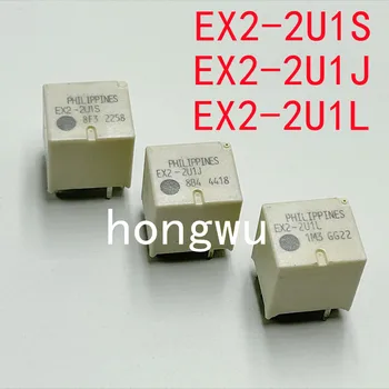 100% Eredeti, Új 1DB/ EX2-2U1J EX2-2U1S EX2-2U1L DC12V relé 10pins