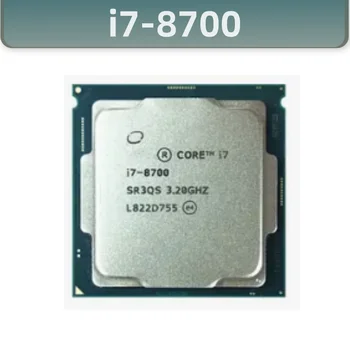 Hat-core Tizenkét szál CPU Processzor SR3 Core I7 8700 3.2 Ghz-es 12M 65W LGA 1151 Origianl 14 Nanométeres Asztali LGA1151 MALÁJ