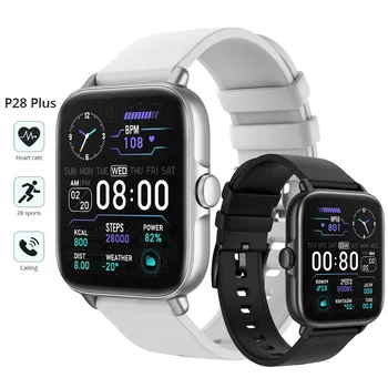 Intelligens Karóra Férfi P28 Plusz Bluetooth Válasz Hívás IP67 vízálló Nők Tárcsázza a Hívni Smartwatch GTS3 GTS 3 Android iOS Telefon