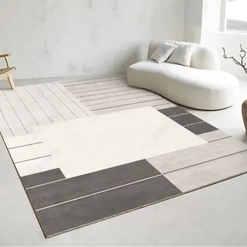 Fény luxus modern, egyszerű, hálószoba szőnyeg speciális dohányzóasztal szőnyeg Északi nappaliban kanapé, szőnyeg, háztartási szőnyeg