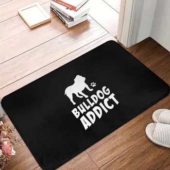 Francia Bulldog Pet Fürdőszoba Csúszásmentes Szőnyeg Függő Hálószoba Mat Bejárati Ajtó Lábtörlő Lakberendezési Szőnyeg