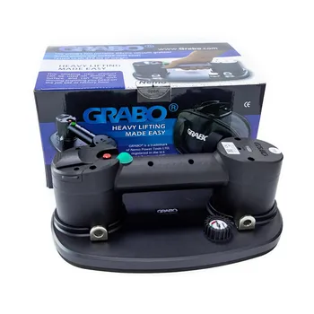 Hordozható Grabo klasszikus elektromos grabber akkumulátor üveg cserép lap vákuumos tapadókorong emelő