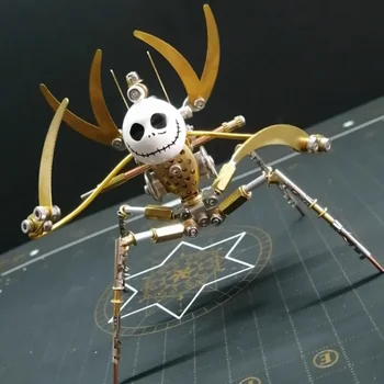3D Puzzle Fém Modell Készlet Mechanikus Univerzumban: Ghost Warrior Arany Ördög DIY Közgyűlés Játék A Gyermekek Felnőttek, Dísztárgyak