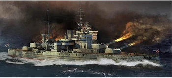 Trombitás 1/700-skála 05794 HMS Batleship Erzsébet Királynő 1941