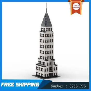 MOC Város Empire State Building Modell építőkocka Készlet Iroda Lakás a Város Gyűjtemény-Sorozat, Játék, Ajándék
