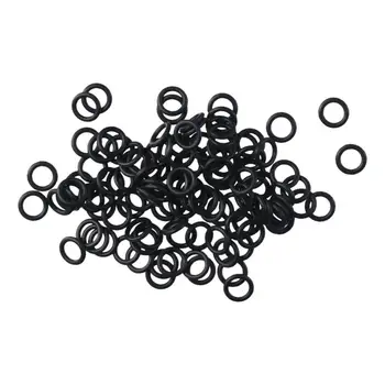 100 Nitril Gumi O-Gyűrű Tömítés Eszköz Metrikus 1mm Széles Tömítő Alátét Karika Készletek Autóipari Gép Vízvezeték
