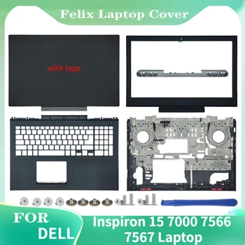 ÚJ DELL Inspiron 15 7000 7566 7567 Laptop LCD hátlap/Előlapot/Palmrest/Alsó Bázis Alsó Esetben AP1QN000200