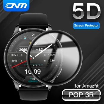 5D Védő Film Amazfit POP 3R képernyővédő fólia Anti-semmiből a Amazfit POP 3R Smartwatch Protector (Nem Üveg)