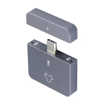 NVMe 2230 SSD Burkolat USB-C USB3.2 Adapter HASZNÁLATÁVAL 10Gbps a 2230 Ssd hőelvezetés Design