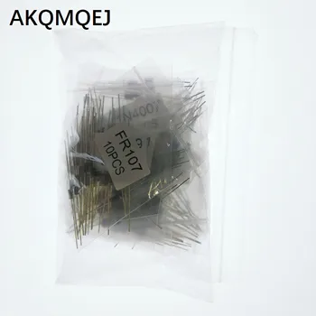 20 típusú 1W 5% - os szén-film ellenállás besorolás készlet 10R Ohm-1M Ohm minta csomag 200 táskák
