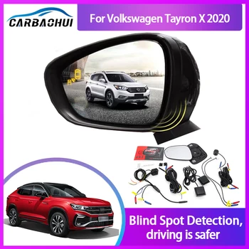 Autó holttér Tükör Radar Érzékelő Rendszer Volkswagen Tayron X 2020 BSD Mikrohullámú sütő Monitoring Asszisztens Vezetés Biztonsági