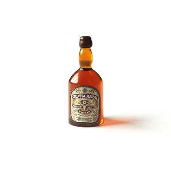 1db 1/12 Babaház Miniatűr Tartozékok Mini Gyanta, Whisky, Bor Üveg Szimulációs Modell a Ház Baba Dekoráció ob11